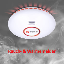 Alpina Smart Home Rauch- & Wärmemelder