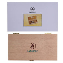 Laguiole 6er Steakmesser-Set " Walnut Wood "