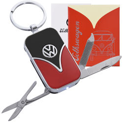 VW Schlüsselanhänger mit LED & Tools...