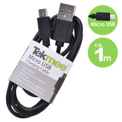 Tekmee Micro USB Ladekabel ca.1m