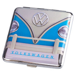Zigarettenetui VW " Bus Front " 20er - Beige-Blau