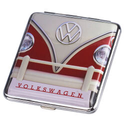 Zigarettenetui VW " Bus Front " 20er - Beige-Rot