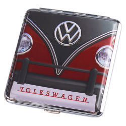 Zigarettenetui VW " Bus Front " 20er - Schwarz-Rot