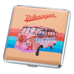Zigarettenetui VW " Hippie Bus " 20er -Orange