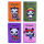 4er Set Zigarettenbox " PANDA BOO" Champ