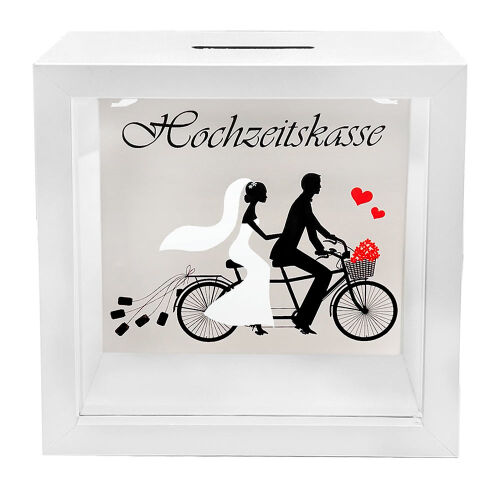 Spardose " Hochzeitskasse " ca.14,5cm