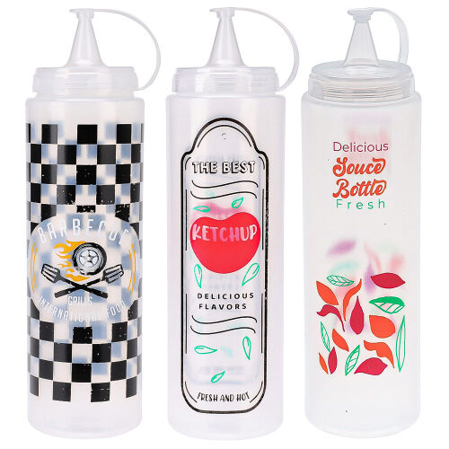 3er Set Saucenflaschen je für ca.700ml