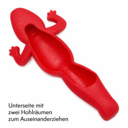 Schleuder-Spielzeug als Eidechse ca.14,5cm