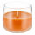 Duftkerze im Glas für bis zu ca. 24Std. - Orange