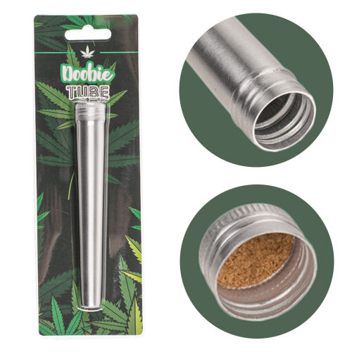Deluxe Doobie Tube Aluminium ca. 11,5x1,7cm