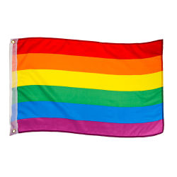 Pride Fahne ca.90x60cm mit Ösen