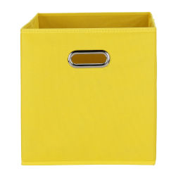 Aufbewahrungsbox mit Grifföse ca.30x30x30cm - Gelb