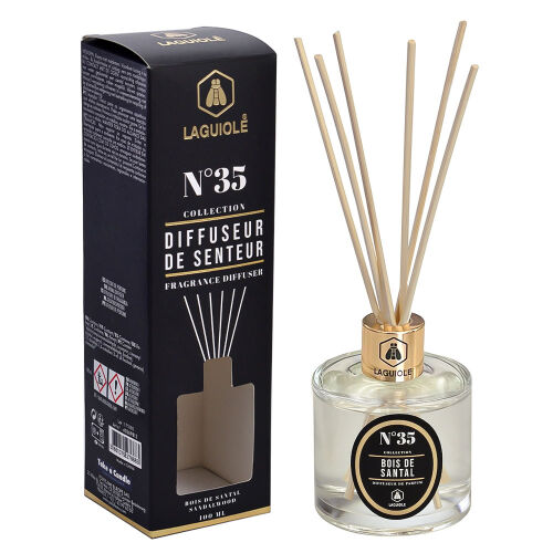 Laguiole Sandelholz Raumduft mit Stäbchen ca.100ml