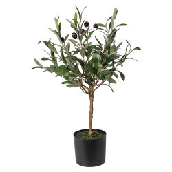 Künstlicher Olivenbaum im Topf ca.64cm