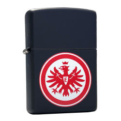 Zippo Eintracht Frankfurt schwarz matt Benzinfeuerzeug