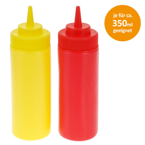 2er Set Quetschflaschen je für ca.350ml