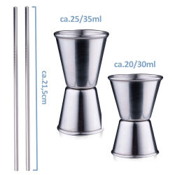 Cocktail-Set 14 teilig in Aufbewahrungsdose - alpina