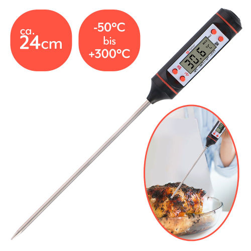 Küchenthermometer für -50°C bis +300°C - Alpina