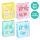 3er Set Geschenktaschen " Hello Baby / Girl / Boy " ca.32x26x12cm