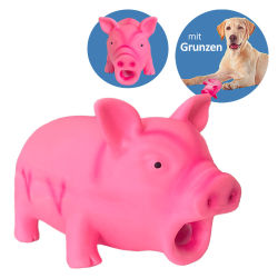 Hundespielzeug Latex Schwein ca. 20x9,5cm
