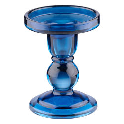 Kerzenhalter Glas ca.11x8,5cm