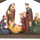 Weihnachtskrippe ca.14x19cm