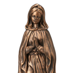 Heilige Mutter Maria Figur Bronze-farbig ca.30cm -...