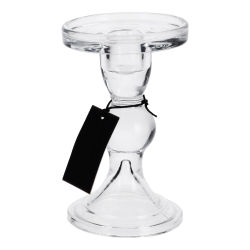 Kerzenhalter Glas ca.13,5x8,5cm