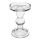 Kerzenhalter Glas ca.13,5x8,5cm