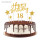 Tortentopper / Kuchendeko " Happy Birthday " 37-tlg. Set