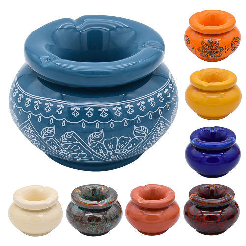Aschenbecher Keramik  Moroccan  Champ