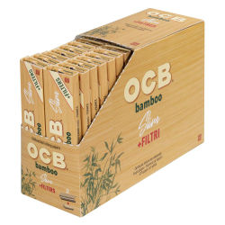 OCB K.S. Bamboo Slim mit Filtertips 32er Box / 32 Blatt +...