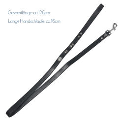 Hundeleine Kunstleder ca.126cm