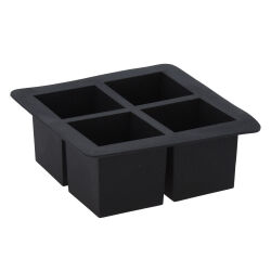 Silikon Eiswürfelform für 4 XXL Würfel