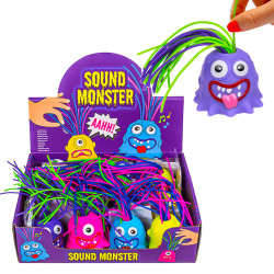 Sound Monster ca. 6,5x5,5 cm (Zufallsfarbe)