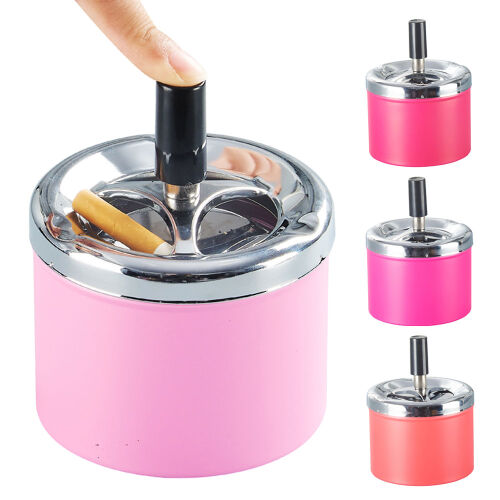 Push-Drehaschenbecher " Pink " Champ