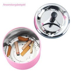 Push-Drehaschenbecher " Pink " Champ