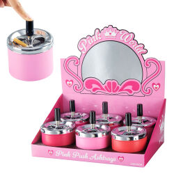 Push-Drehaschenbecher " Pink " Champ
