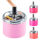 Push-Drehaschenbecher " Pink " Champ