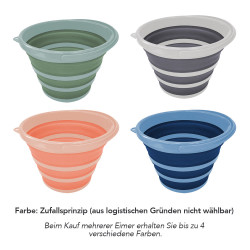 Falteimer für ca. 10 Liter - Alpina (Zufallsfarbe)