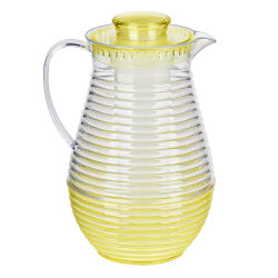 Kühl-Karaffe mit Deckel ca.2L - Alpina Gelb