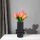 Vase klein Keramik Schwarz ca.15cm