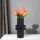 Vase Keramik " Zylinder Style " Schwarz ca.19,5cm
