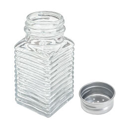 Salz & Pfefferstreuer Set Wellen-Design Glas - Alpina