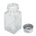 Salz & Pfefferstreuer Set Wellen-Design Glas - Alpina
