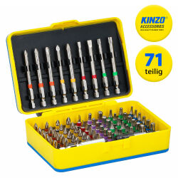 71-teiliges Bitsatz Set von Kinzo