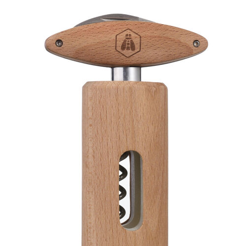 Produktbild von Laguiole Taschenmesser Mit Korkenzieher Griff Aus Olivenholz