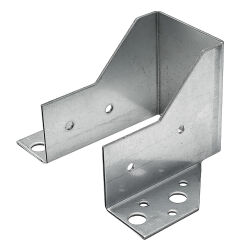 Balkenschuh aus Stahl außenliegend  ca.95x60mm - 2er Set - KINZO