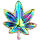 Aschenbecher " Leaf " Keramik Champ High