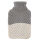Wärmflasche mit Häkel-Bezug für ca. 2L